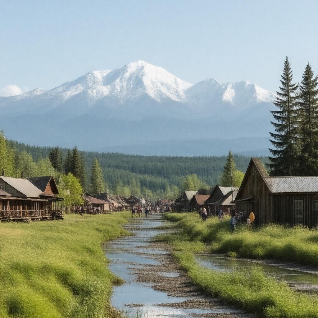 AI-created image of Talkeetna