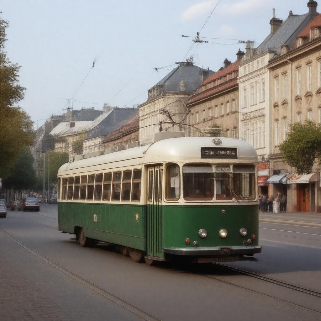 Click to view larger image AI-created image of Tallinn Bus