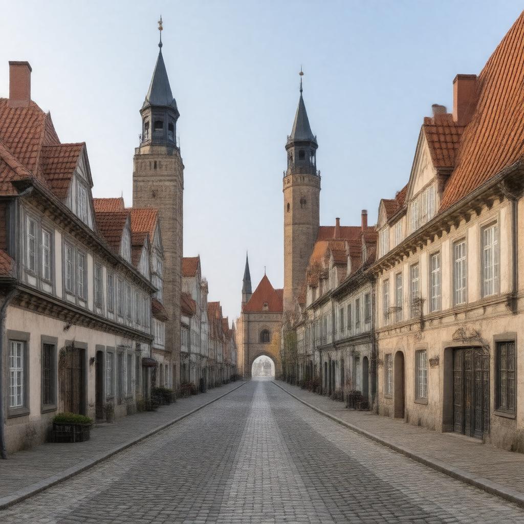 Click to view larger image AI-created image of Tallinn Old Town