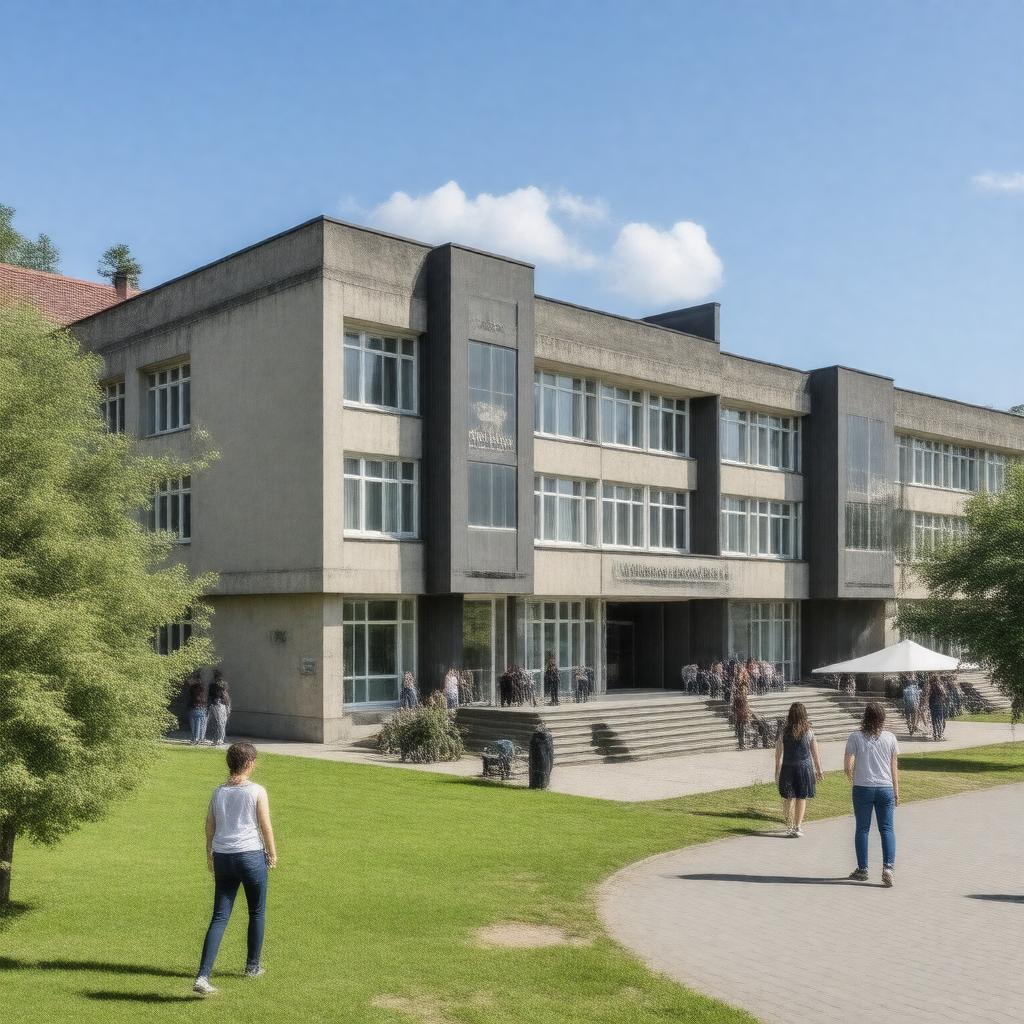 AI-created image of Tallinn University