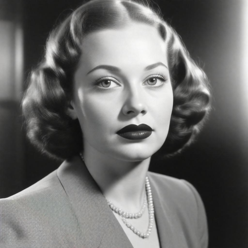 AI-created image of Tallulah Bankhead