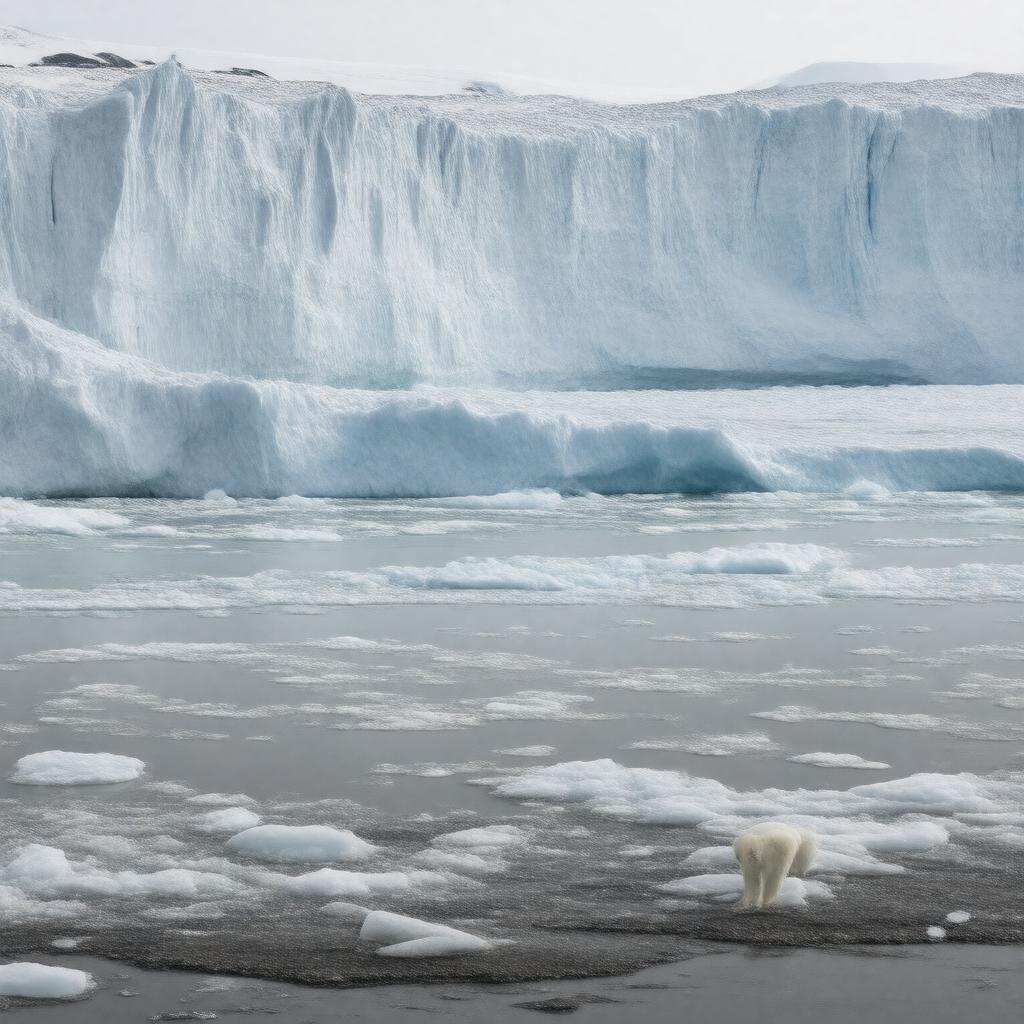 AI-created image of Tallurutiup Imanga National Marine Conservation Area