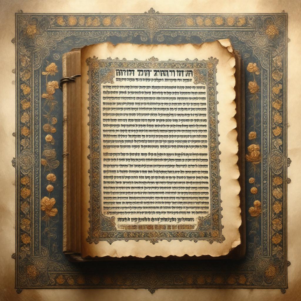 AI-created image of Talmud