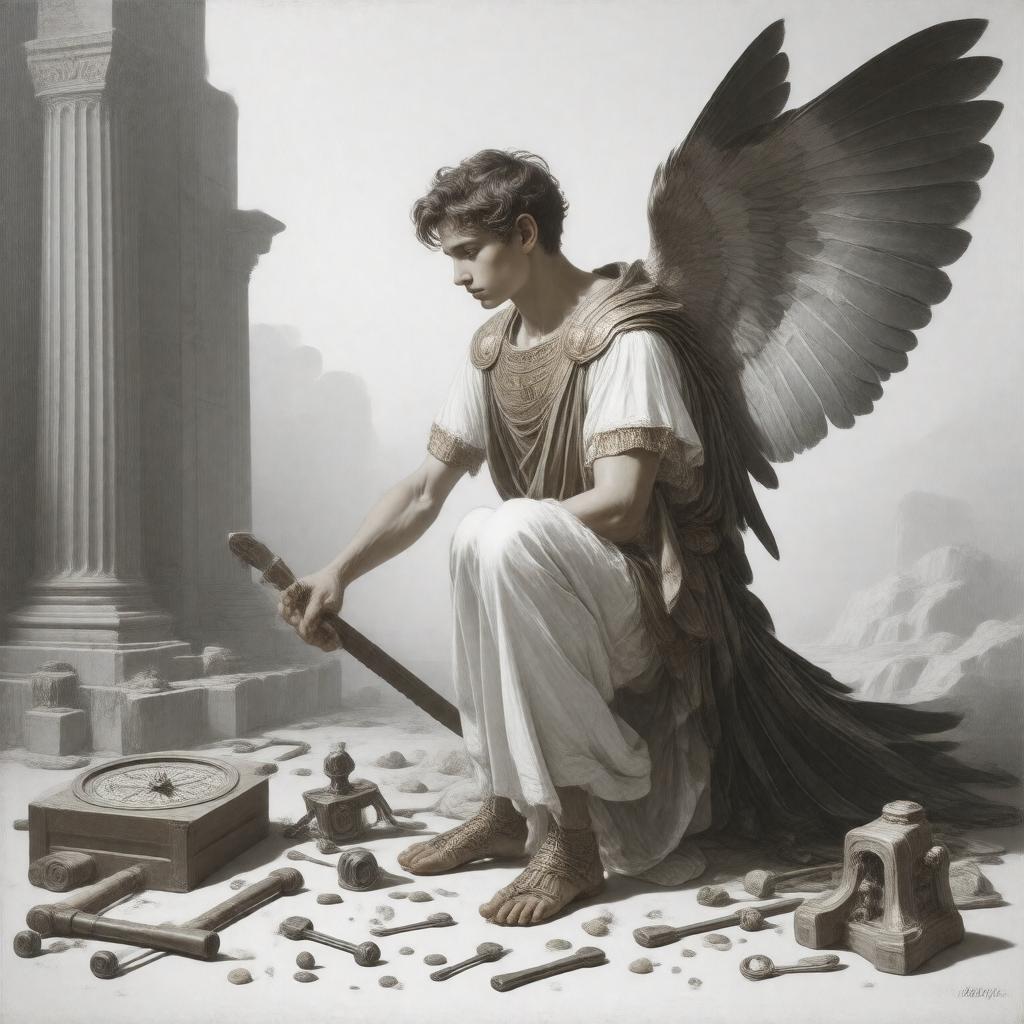 Click to view larger image AI-created image of Talos (Perdix)