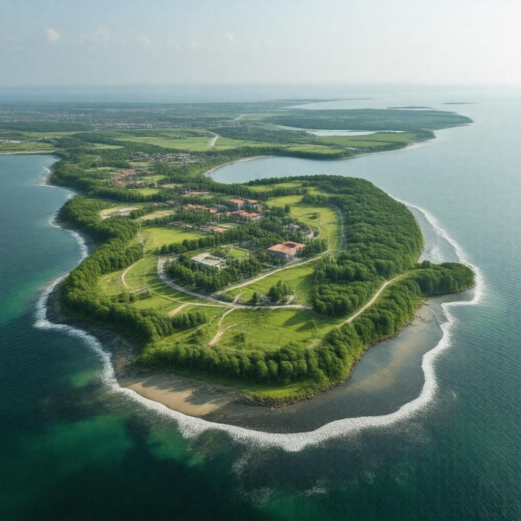 Click to view larger image AI-created image of Taman Peninsula