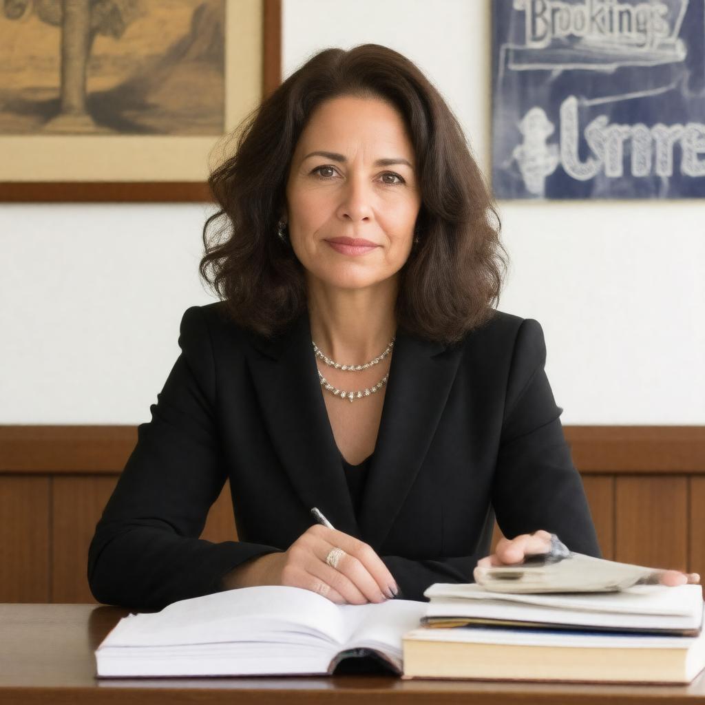 Click to view larger image AI-created image of Tamara Cofman Wittes