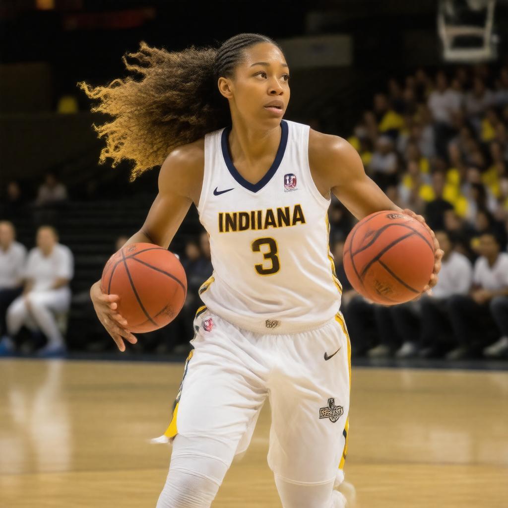 AI-created image of Tamika Catchings