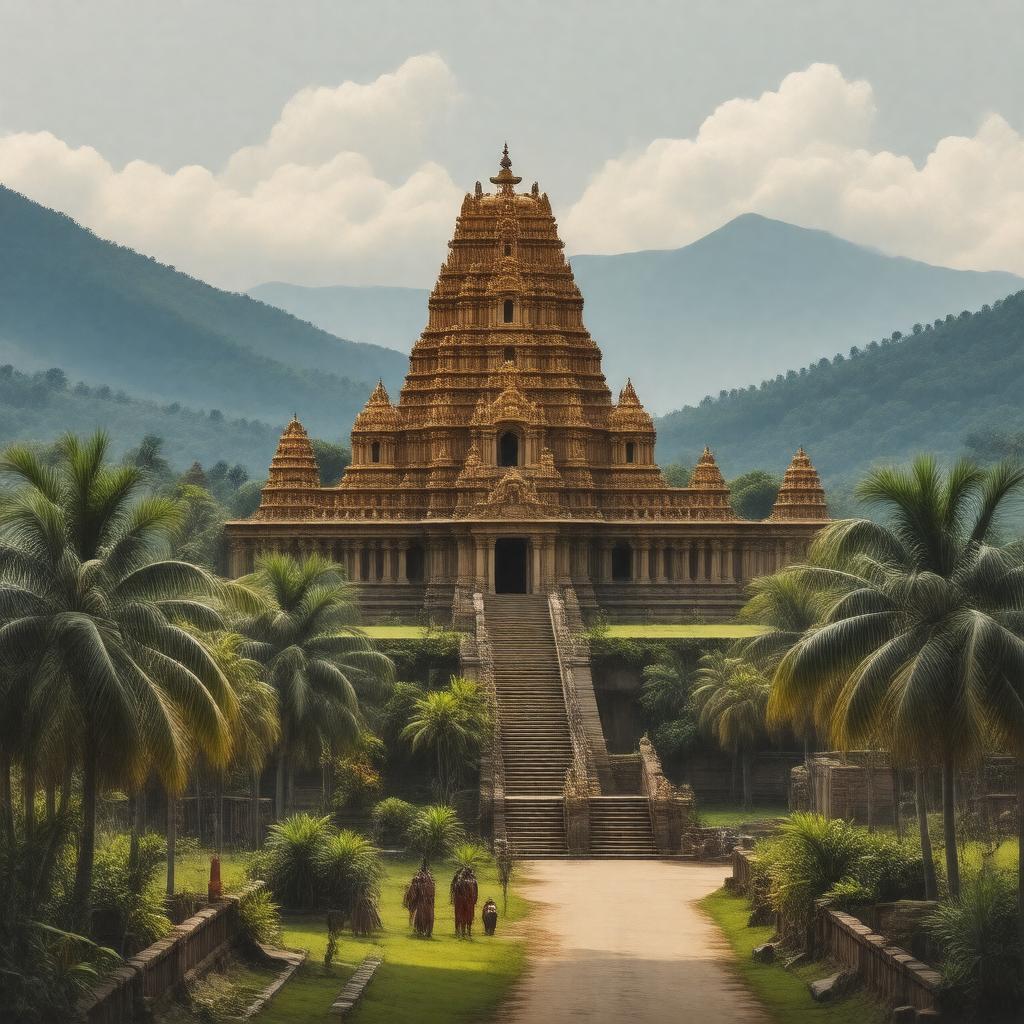 AI-created image of Tamil Nadu