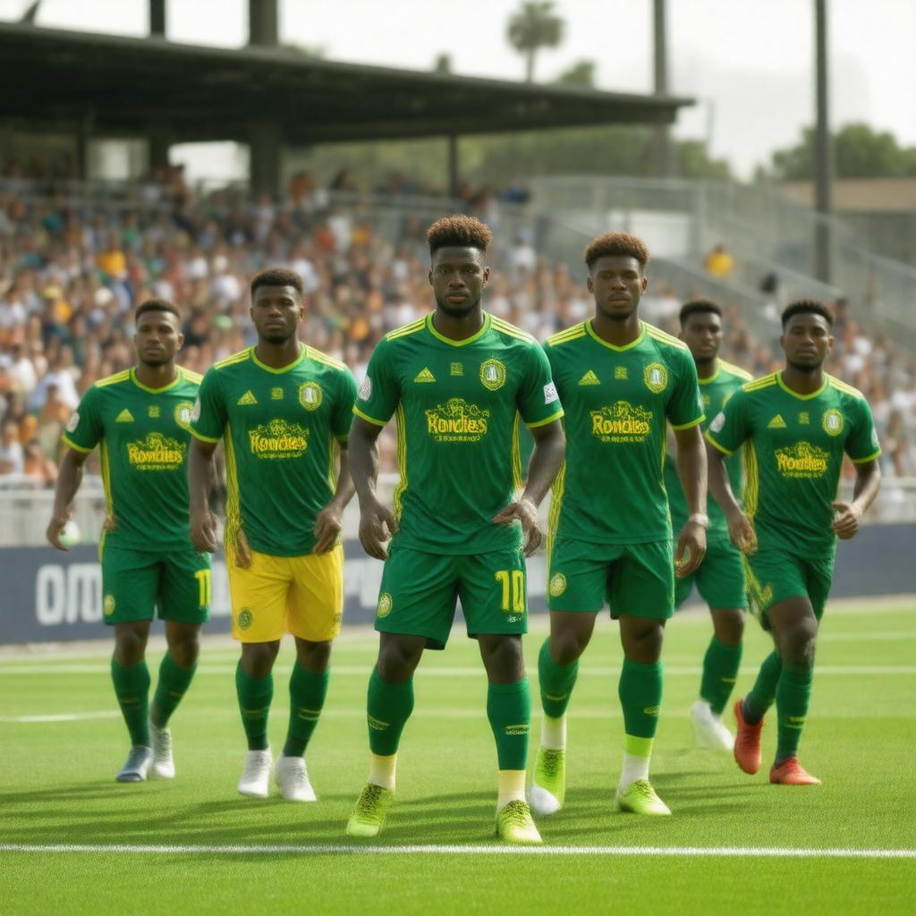 AI-created image of Tampa Bay Rowdies