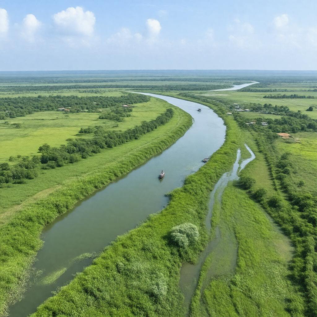 AI-created image of Tana River