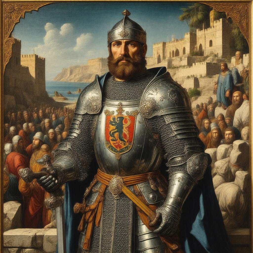 AI-created image of Tancred