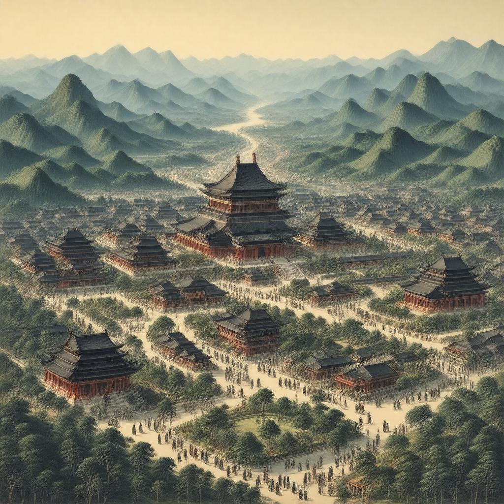 AI-created image of Tang dynasty