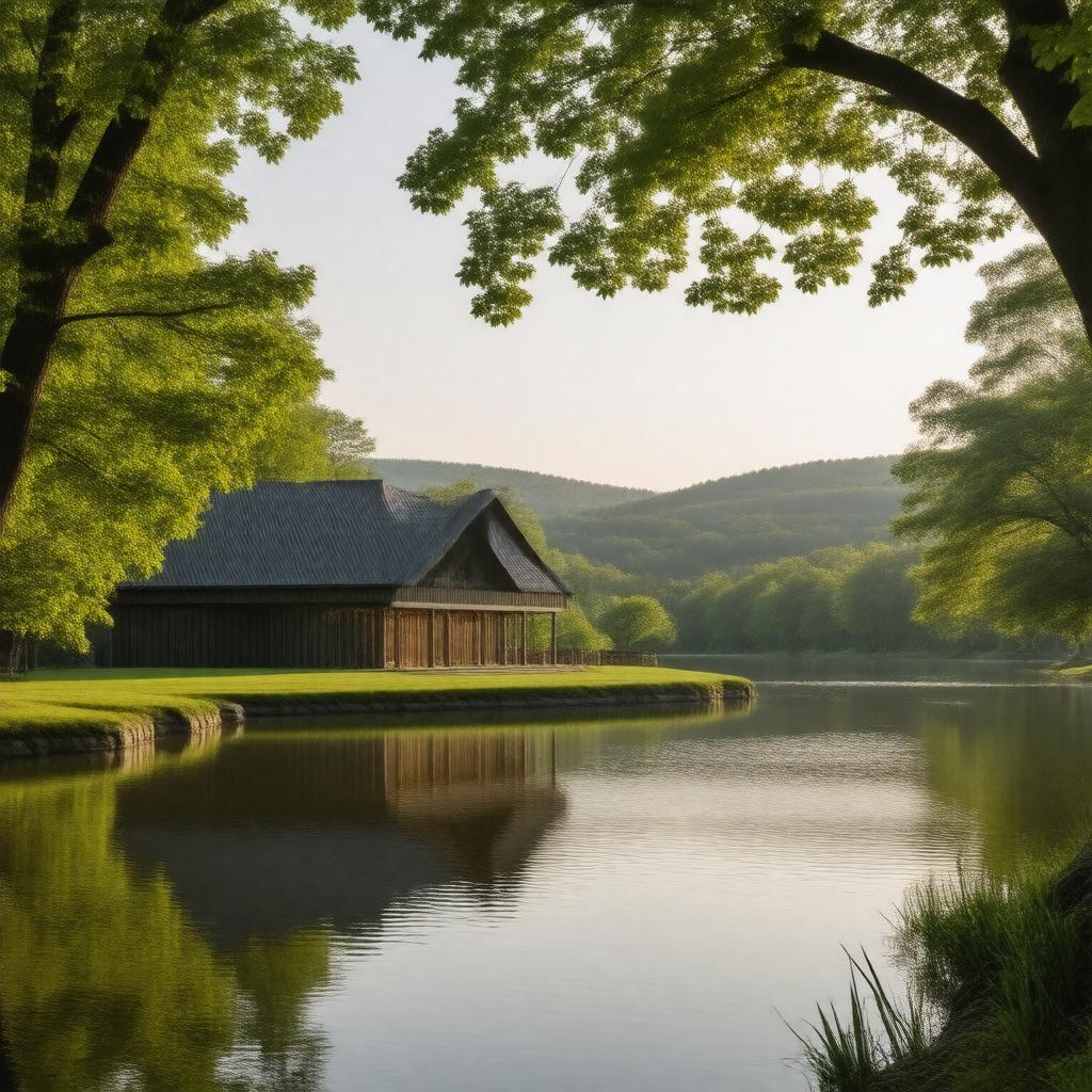 AI-created image of Tanglewood