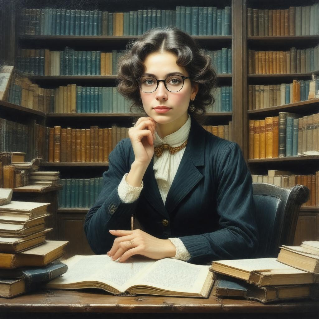 AI-created image of Tanja van Aardenne-Ehrenfest