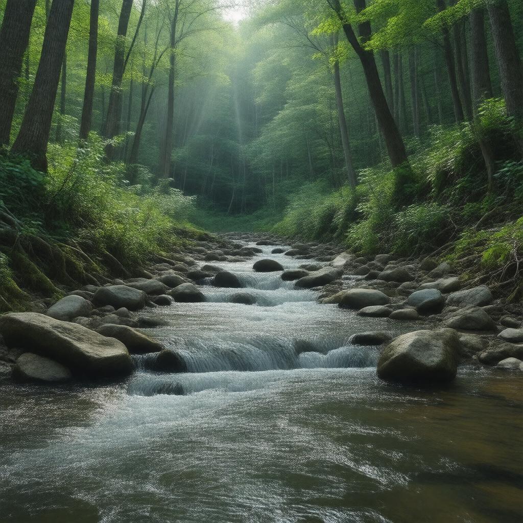 AI-created image of Tannery Brook