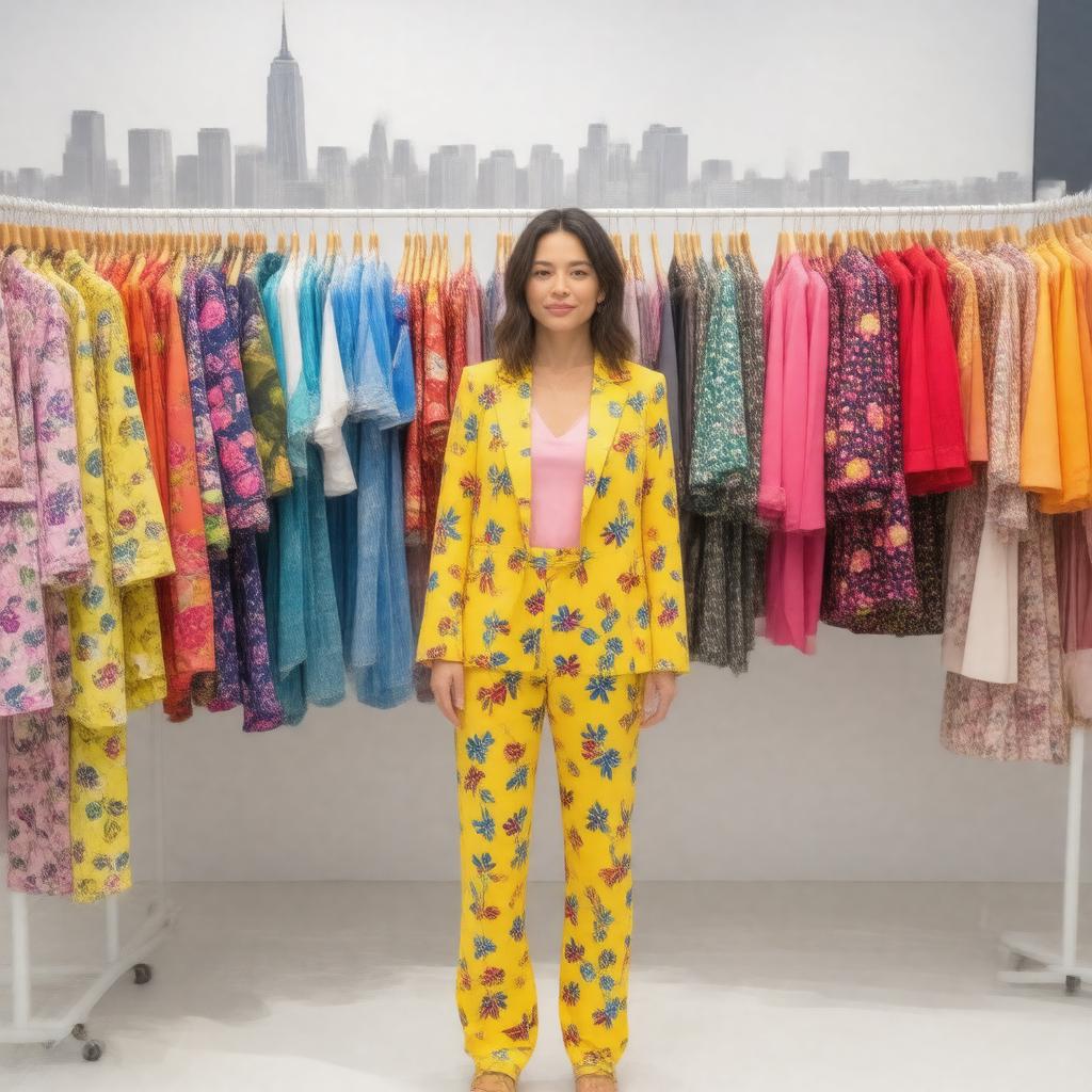 AI-created image of Tanya Taylor