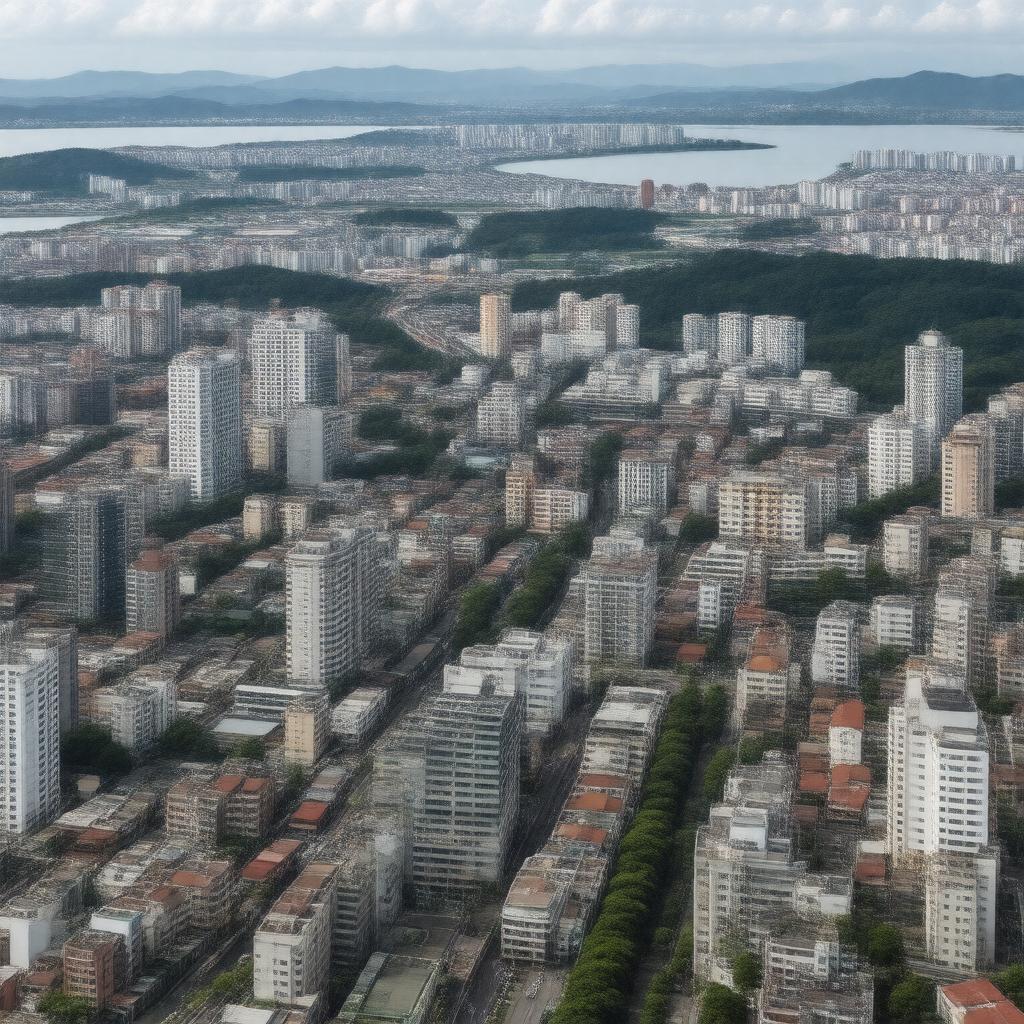 AI-created image of Taoyuan, Taiwan