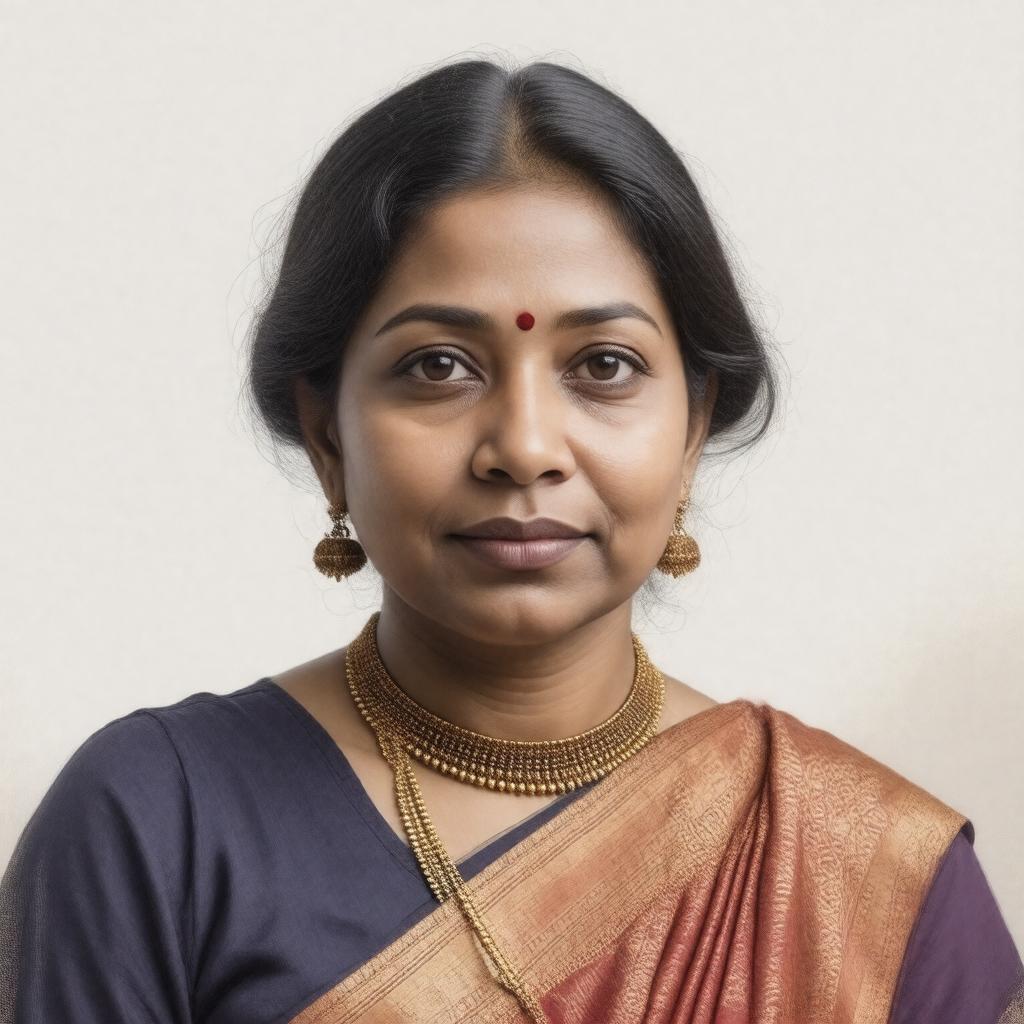 AI-created image of Tapati Lahiri