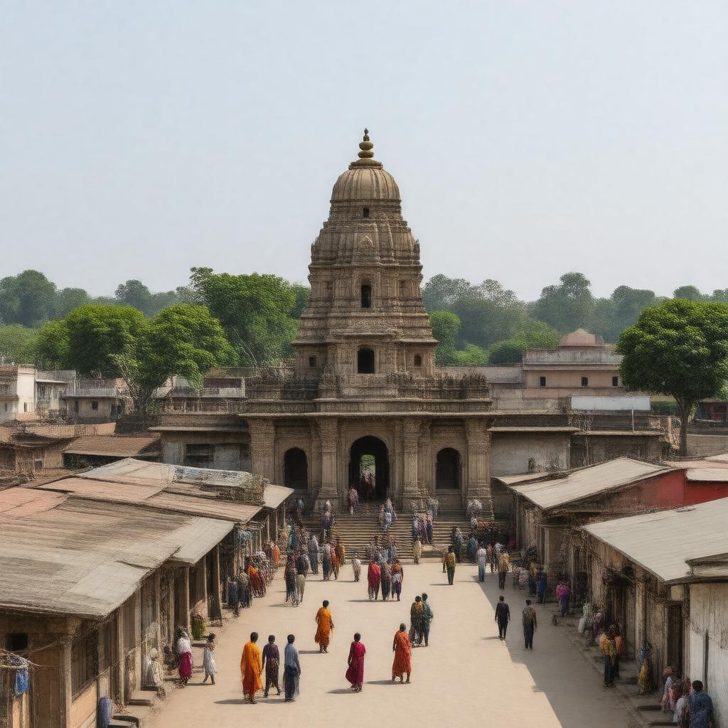 AI-created image of Tarakeshwar