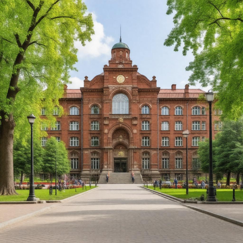 AI-created image of Taras Shevchenko National University of Kyiv