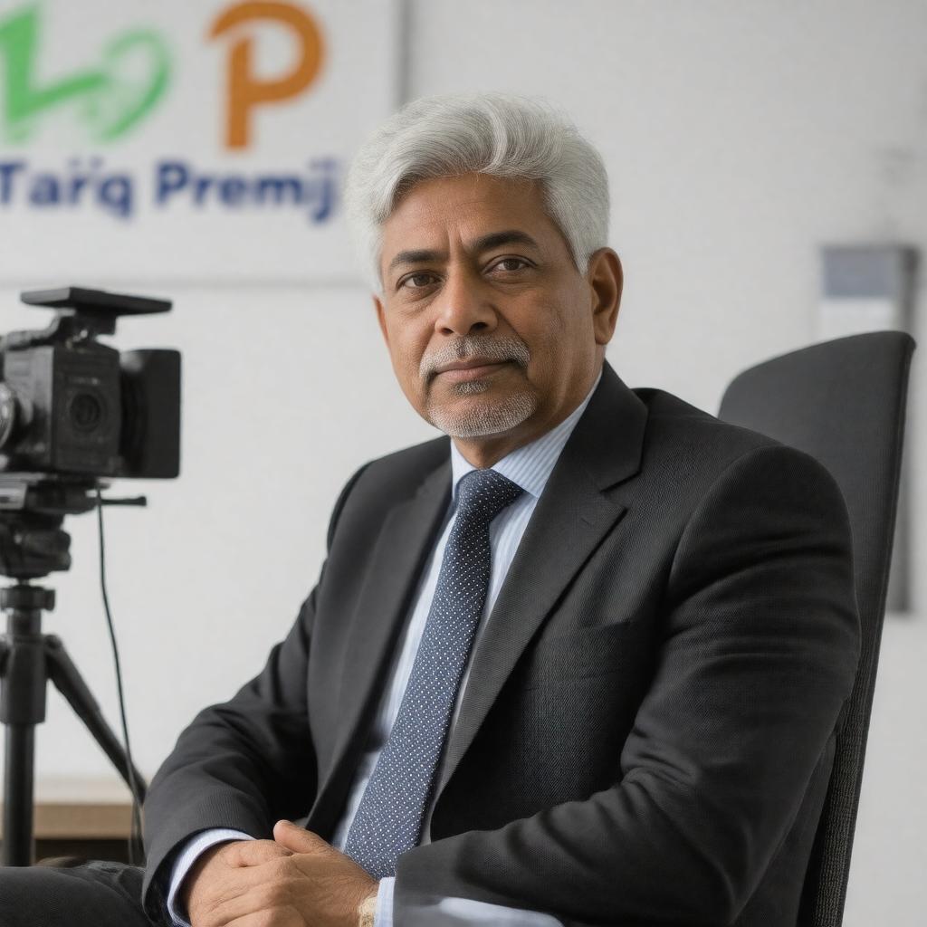 AI-created image of Tariq Premji