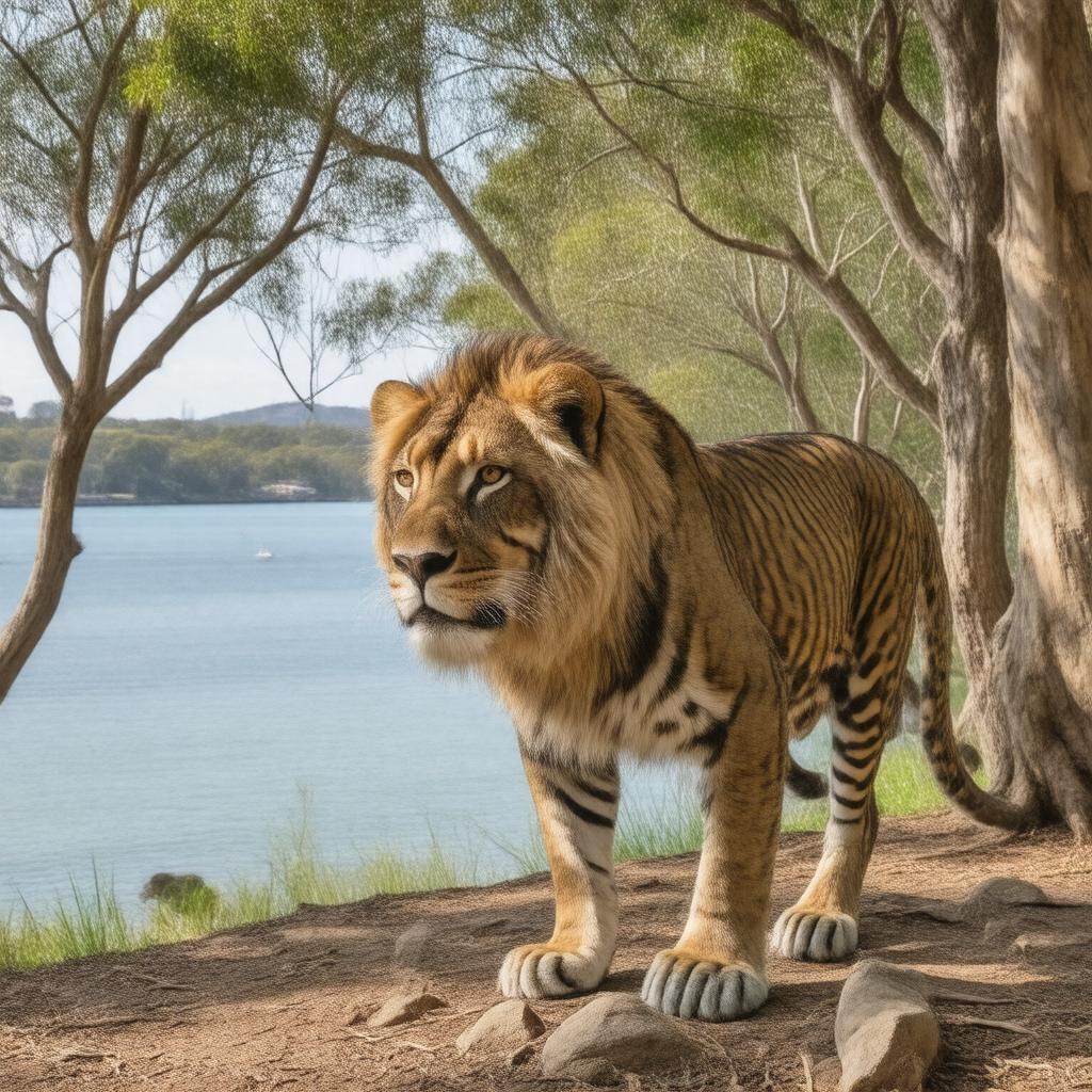 AI-created image of Taronga Zoo