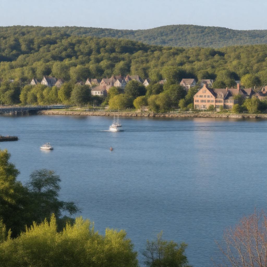 AI-created image of Tarrytown, New York