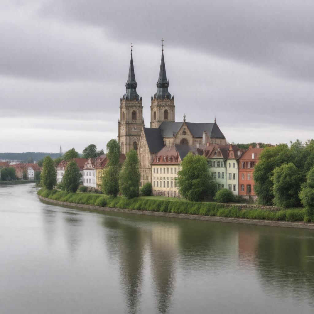 AI-created image of Tartu