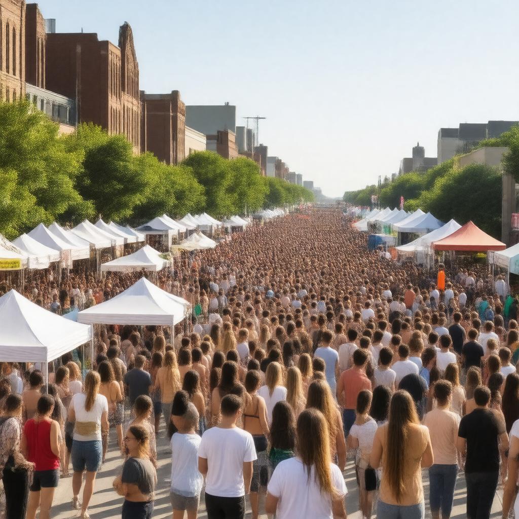 Click to view larger image AI-created image of Taste of Buffalo