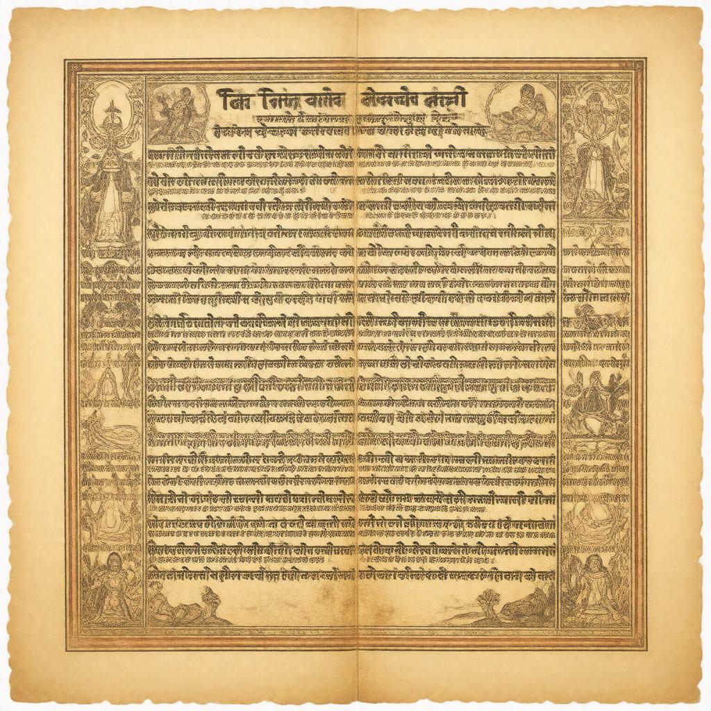 AI-created image of Tat Tvam Asi