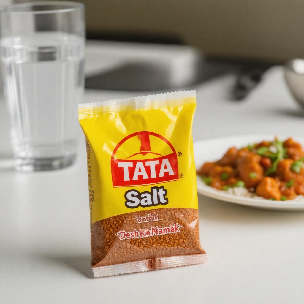Click to view larger image AI-created image of Tata Salt