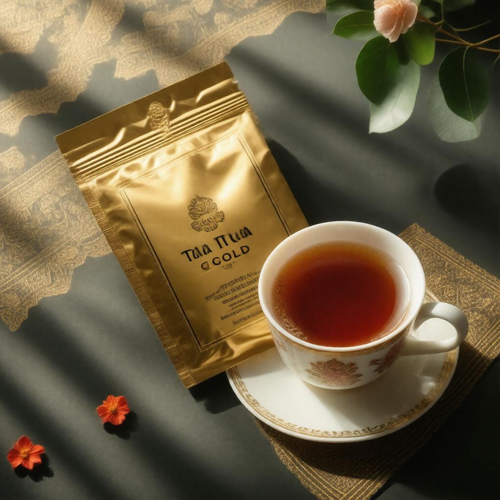 AI-created image of Tata Tea Gold