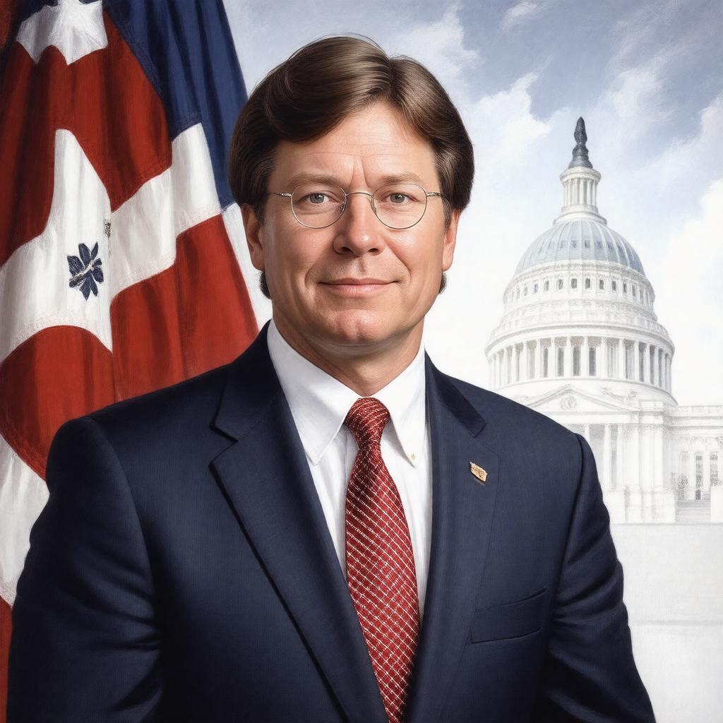 AI-created image of Tate Reeves
