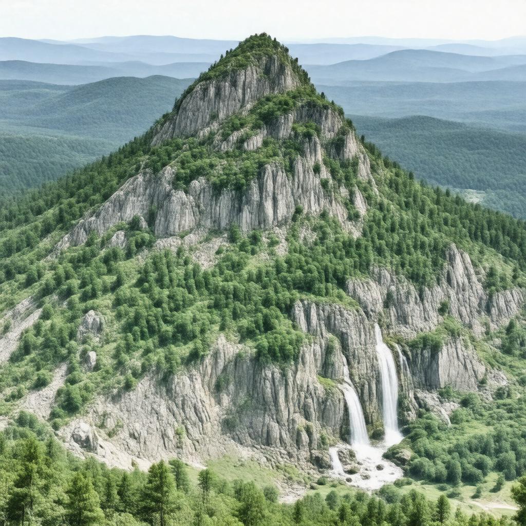 AI-created image of Taum Sauk