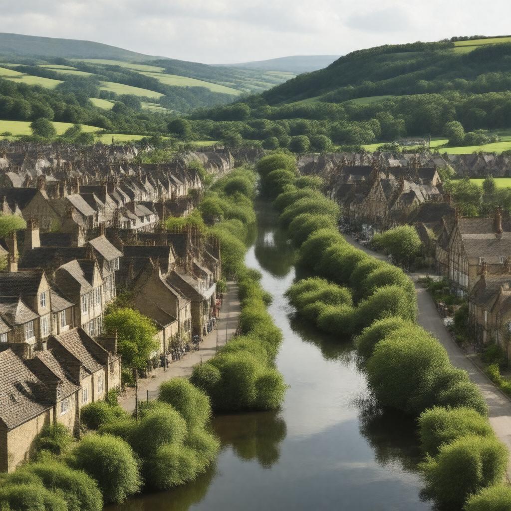 AI-created image of Taunton