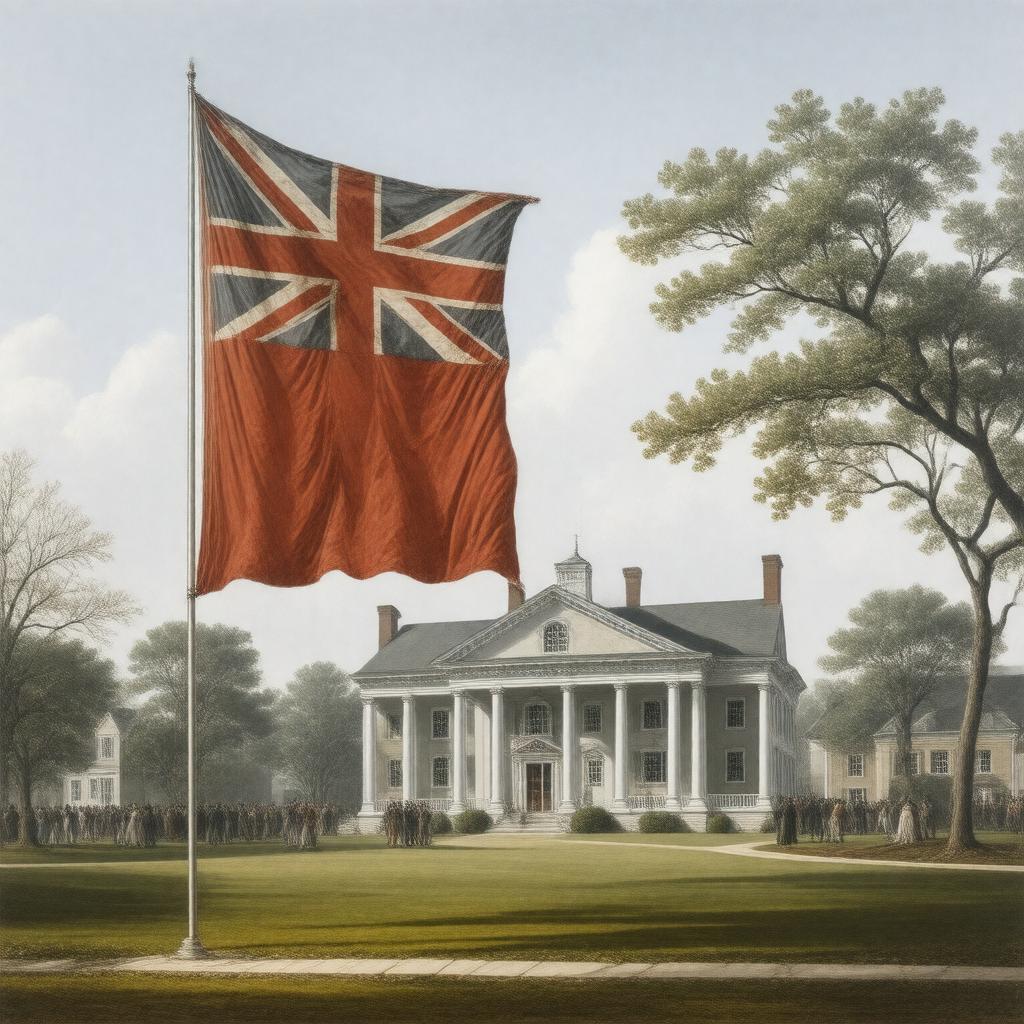 Click to view larger image AI-created image of Taunton Flag