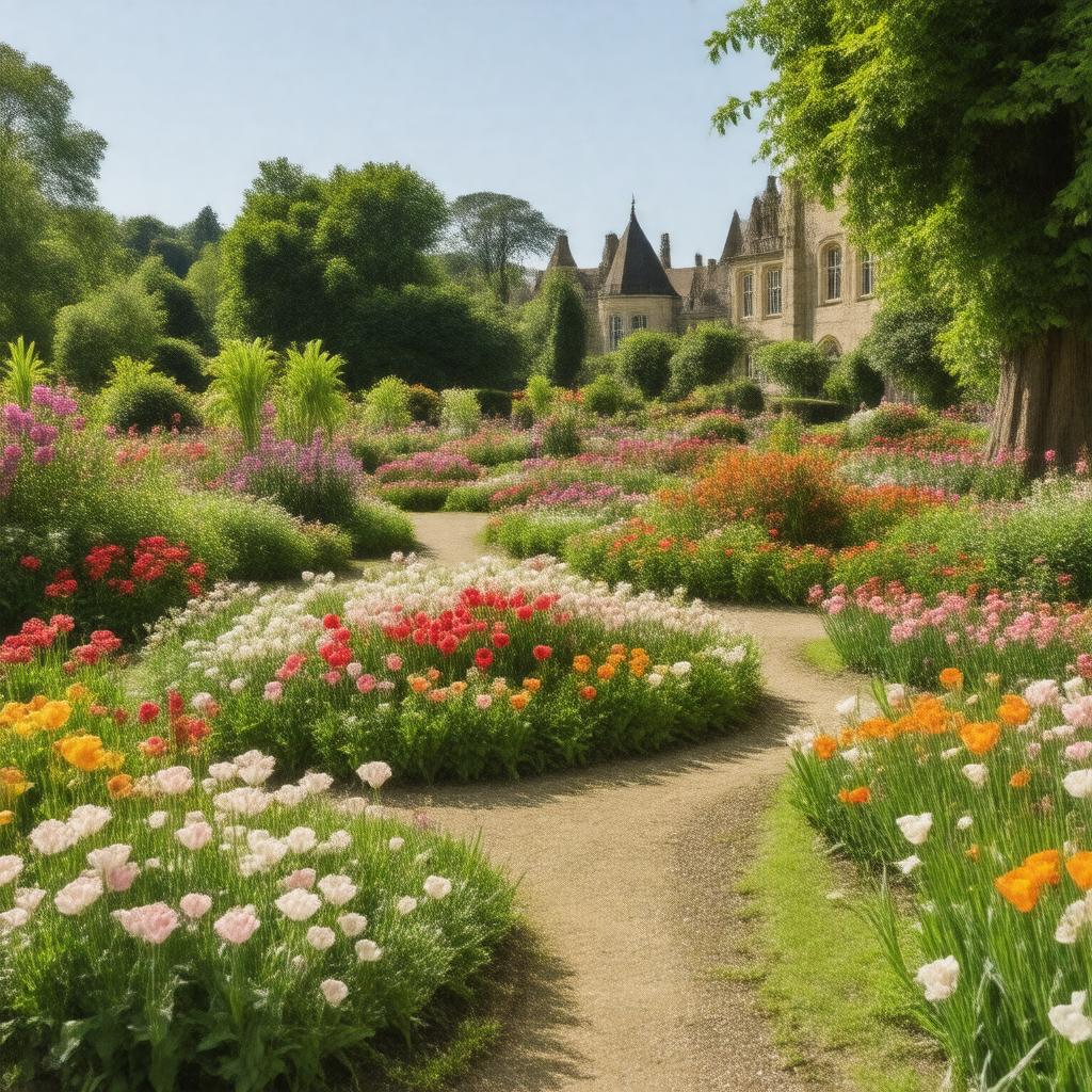 Click to view larger image AI-created image of Taunton Flower Show