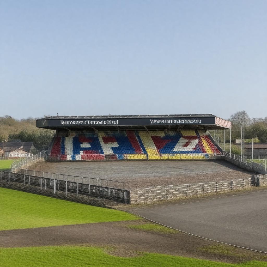 AI-created image of Taunton Town Football Club