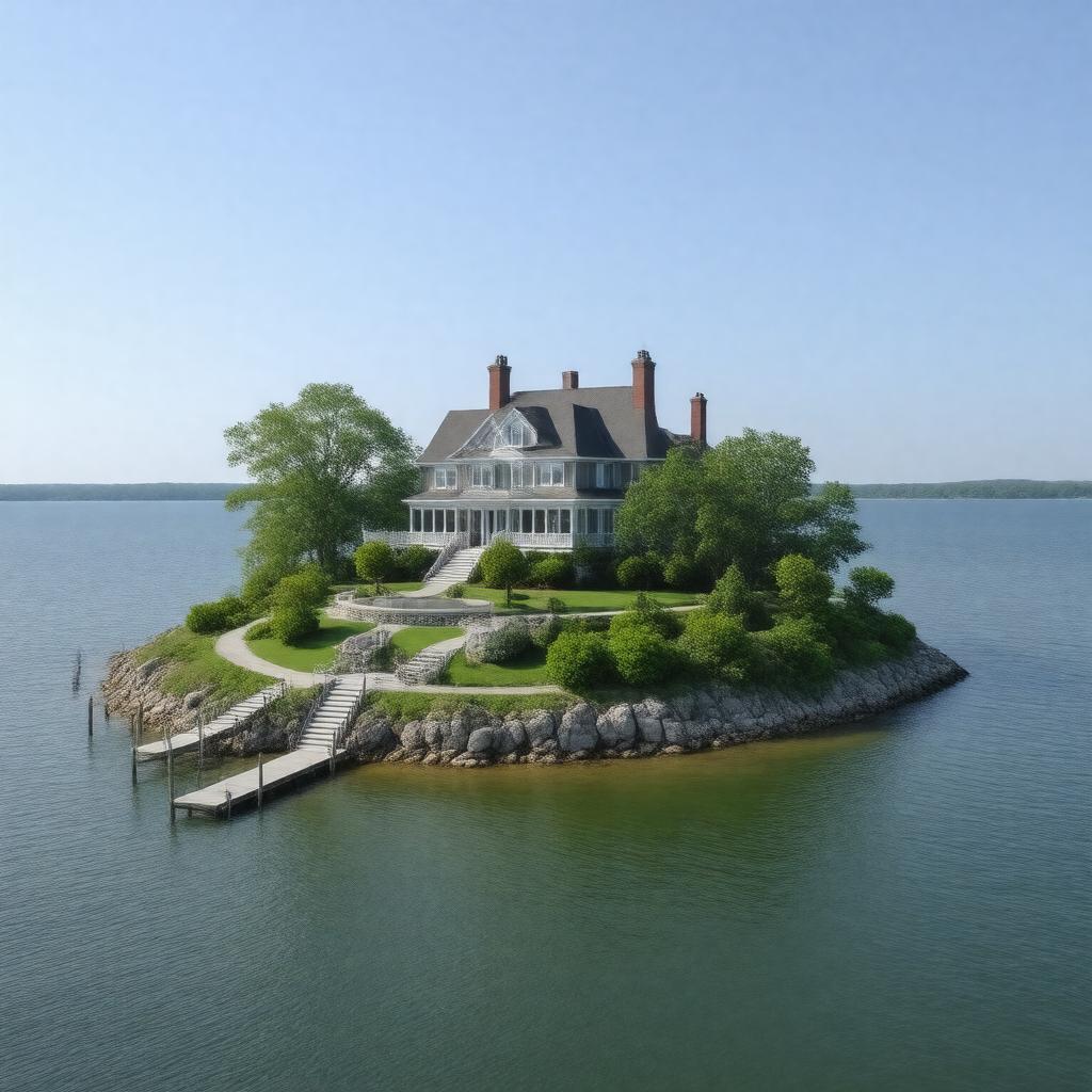 AI-created image of Tavern Island