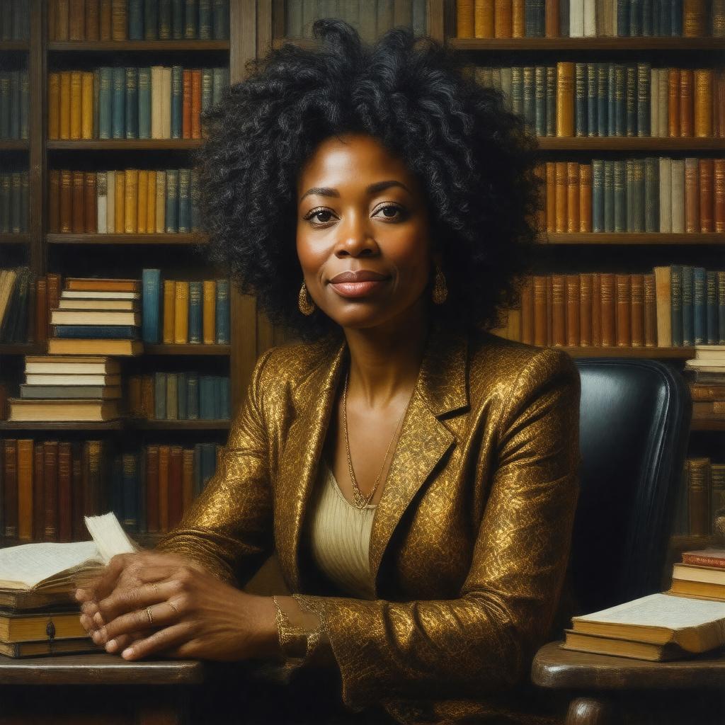 AI-created image of Tayari Jones