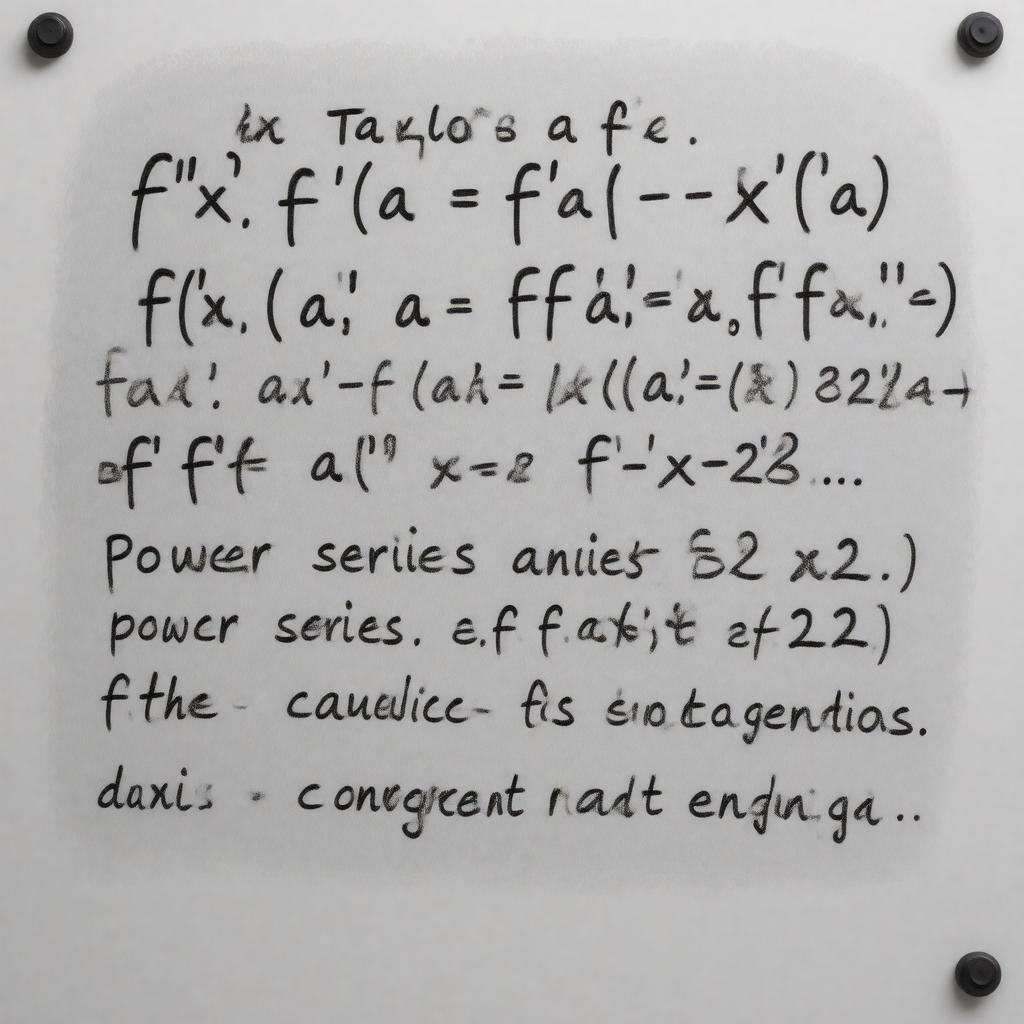 Click to view larger image AI-created image of Taylor series expansion
