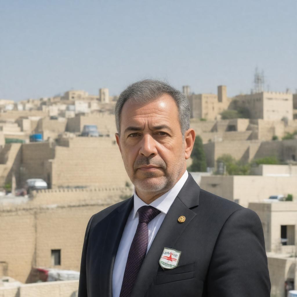 AI-created image of Tayseer Abu Sneineh