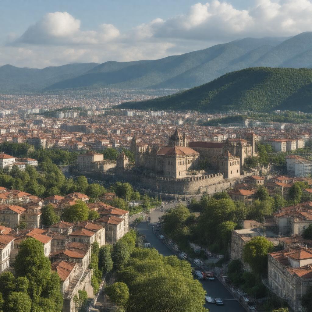 AI-created image of Tbilisi