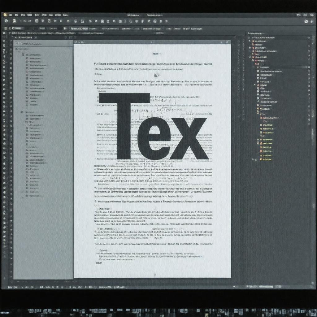 AI-created image of TeX