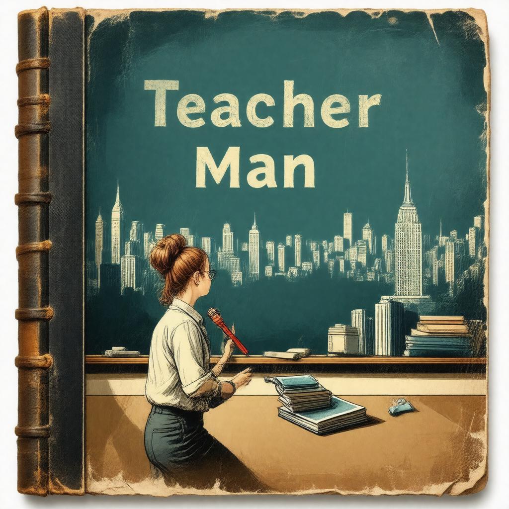 AI-created image of Teacher Man