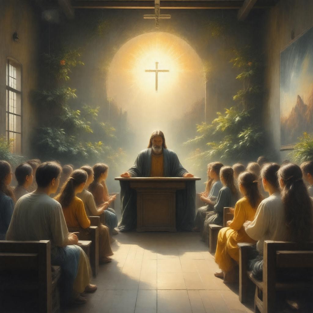 Click to view larger image AI-created image of Teaching as a Sacramental Act