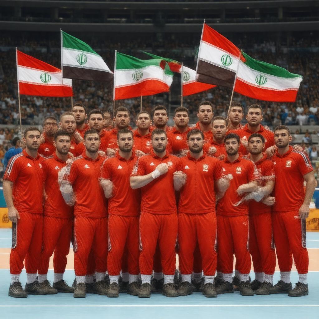 AI-created image of Team Melli Koshti