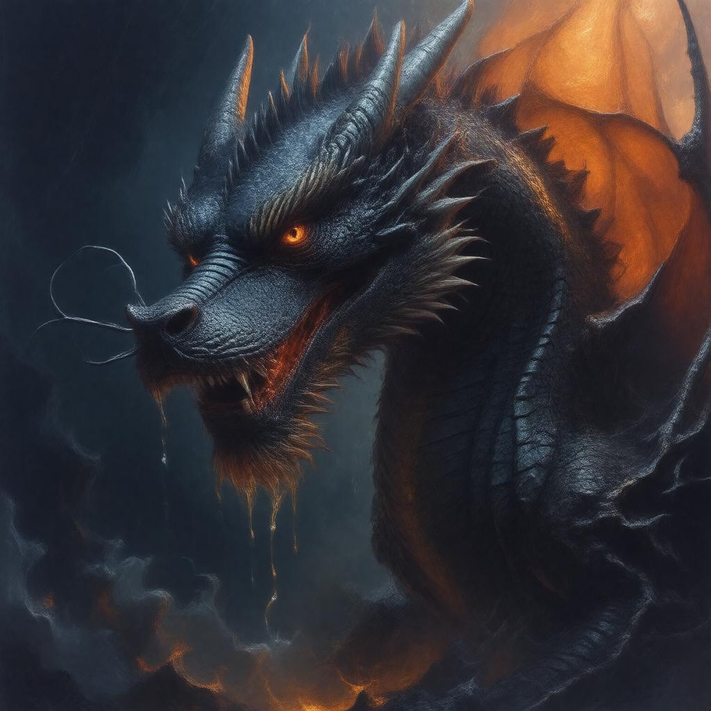 AI-created image of Tears of the Dragon