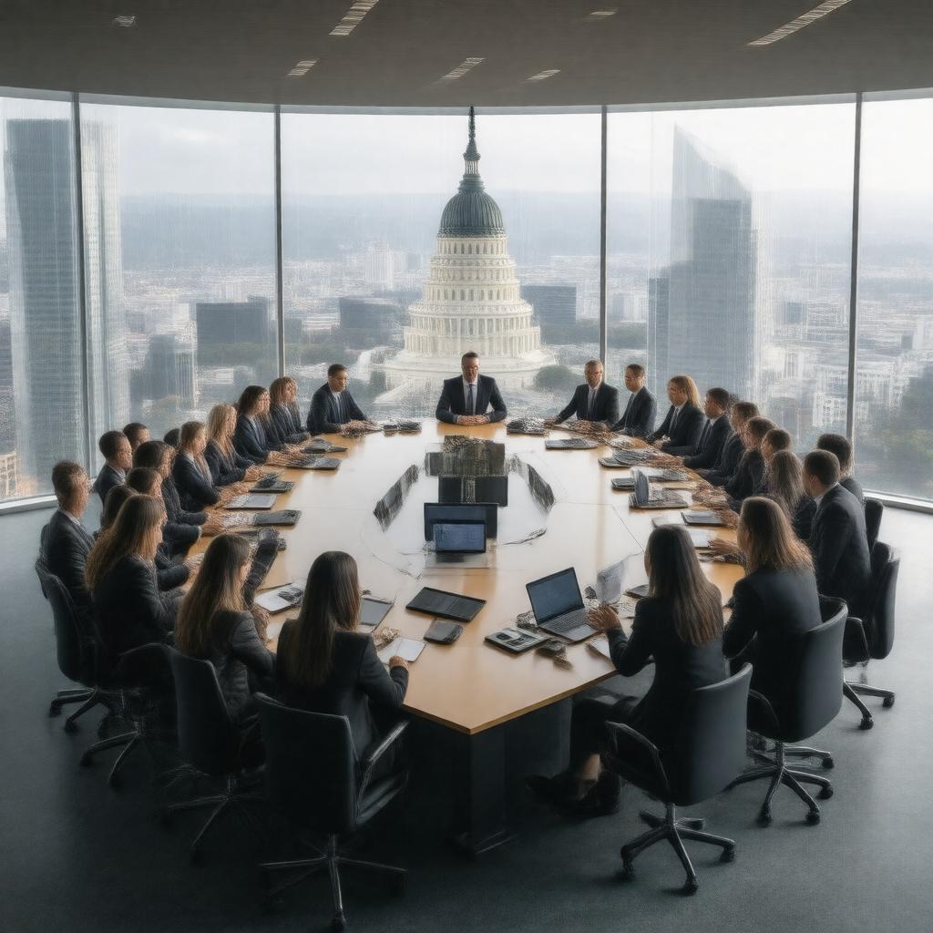 Click to view larger image AI-created image of Technology Committee