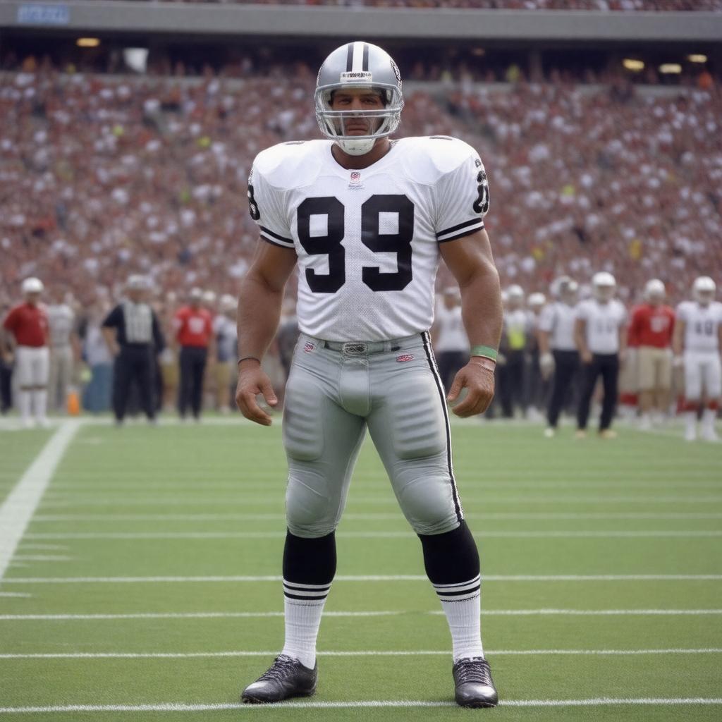 AI-created image of Ted Hendricks